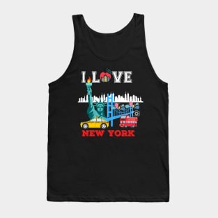 Big Apple Design Tank Top